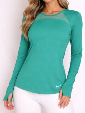 New XL Nike Turquoise Long Sleeve Sports Top